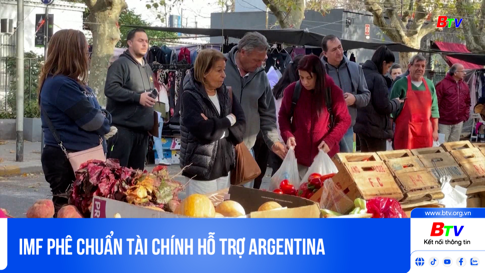 IMF phê chuẩn tài chính hỗ trợ Argentina